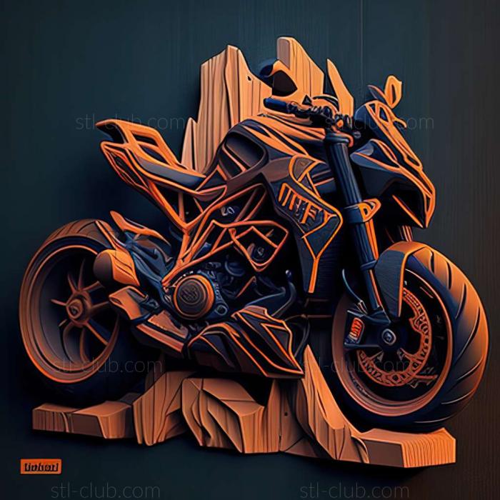 3D мадэль KTM Super Duke R (STL)